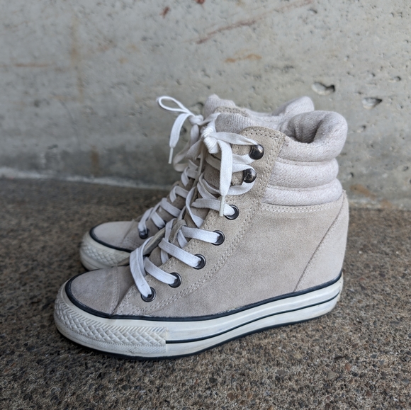 Chuck Taylor All Star Platform Hi Sneakers - Picture 1 of 12